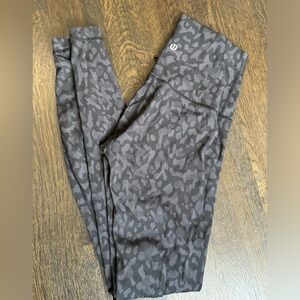 Lululemon camo align leggings size 2